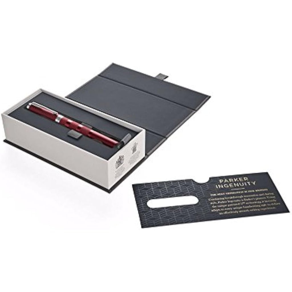 Parker Ingenuity 5th Technology Pen | Deluxe Deep Red Medium Point