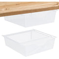 Under Shelf Pull Out Basket – 2 Pack Metal Wire Mesh Drawer