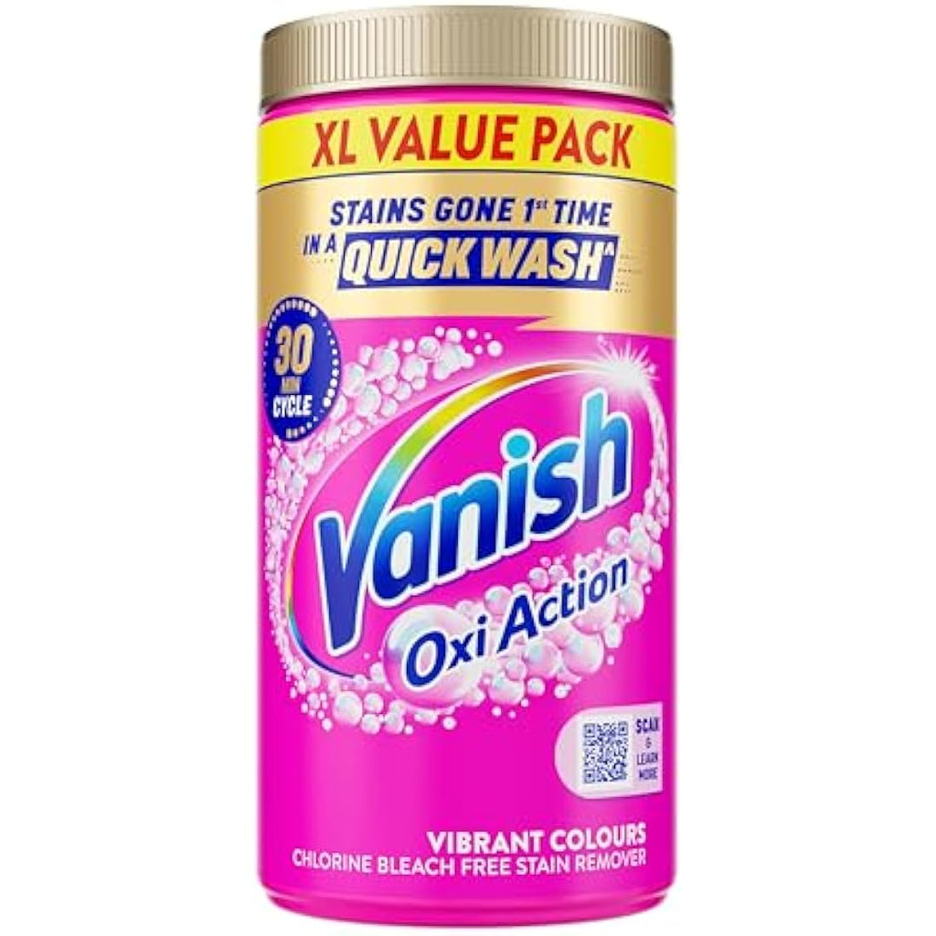 Vanish Gold Oxi Action Stain Remover Powder for Colours – 1.9 kg