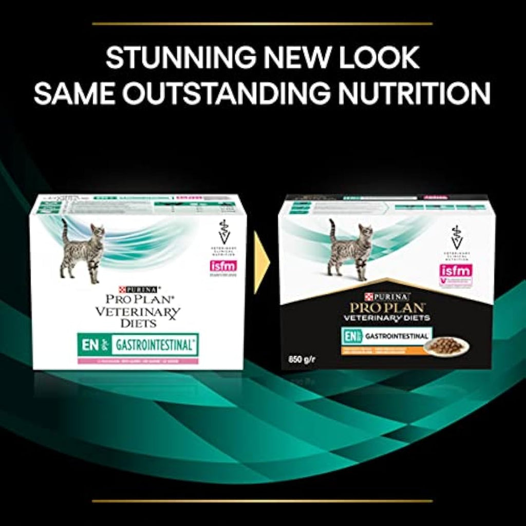 Pro Plan Veterinary Diets EN Gastrointestinal Salmon Cat Food - 10x85g
