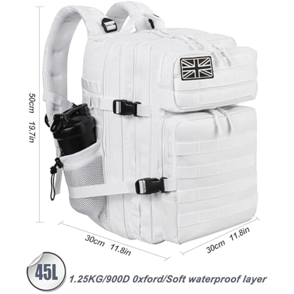 Military Tactical Backpack | 45L Waterproof Molle Rucksack