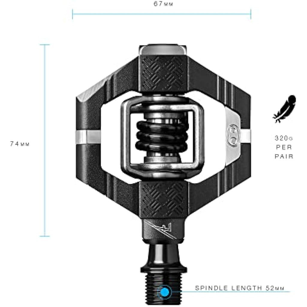 Crankbrothers Candy 7 MTB Pedals – Clipless Aluminum Trail Pedals