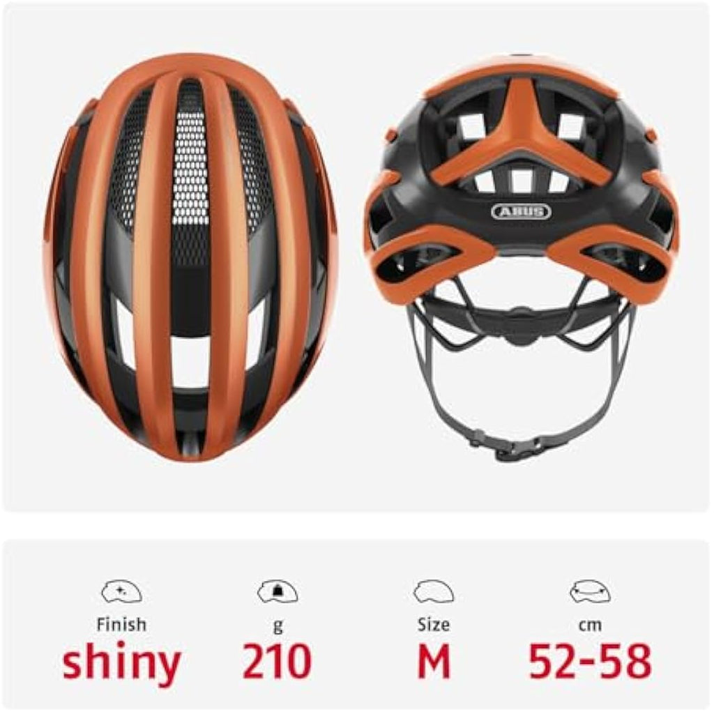 ABUS AirBreaker Road Bike Helmet – Lightweight Aerodynamic Cycling Gear