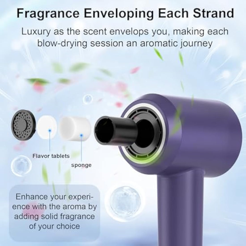 Jolof Store Ionic Hair Dryer – 110,000 RPM High Speed Brushless Motor