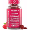 Novomins Testosterone Booster Gummies – Maca Root & Zinc – 60 Count