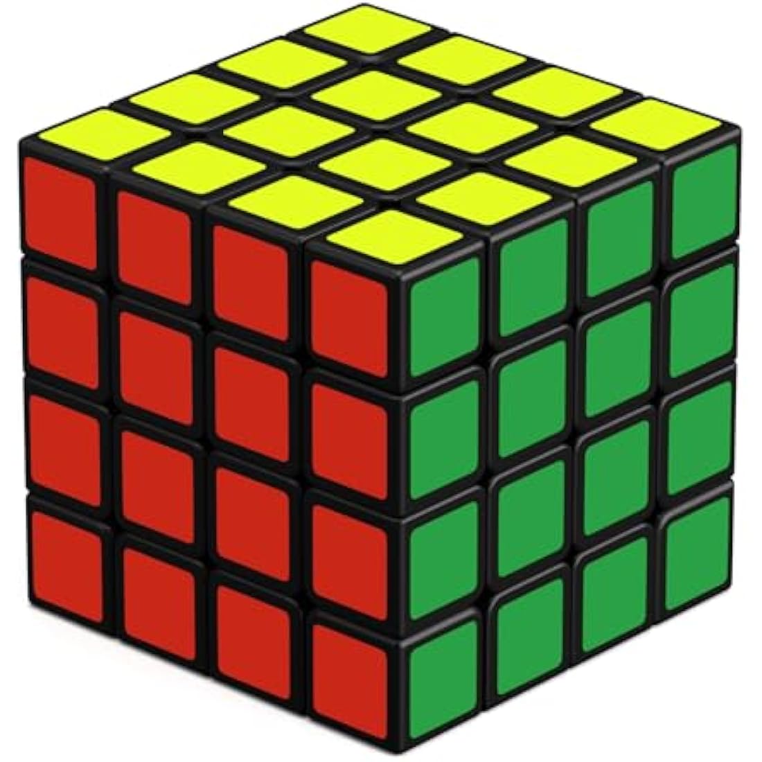 Roxenda 4x4 Speed Cube – Smooth Professional Puzzle Toy for All Ages