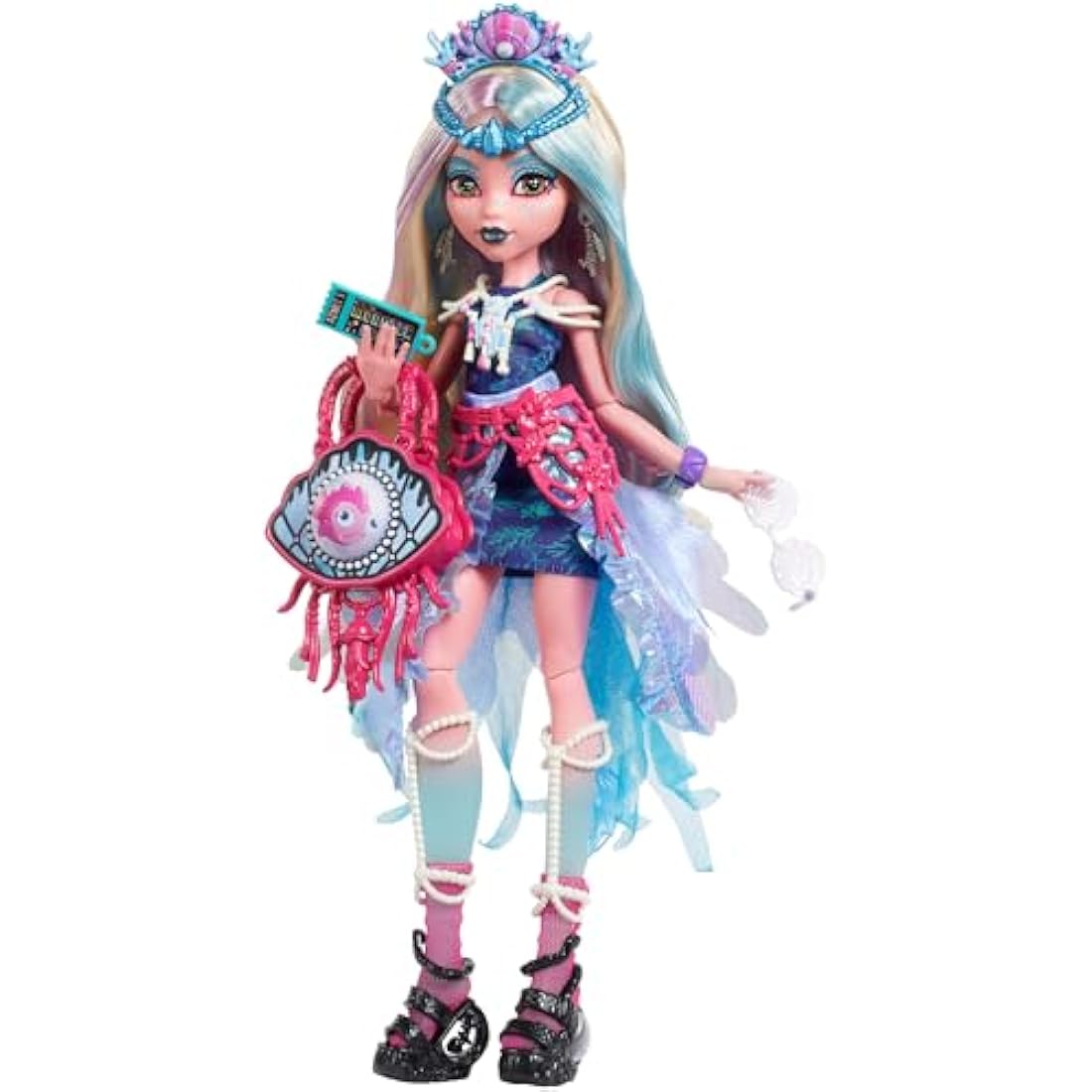 Monster High Monster Fest Lagoona Blue Doll with Festival Accessories