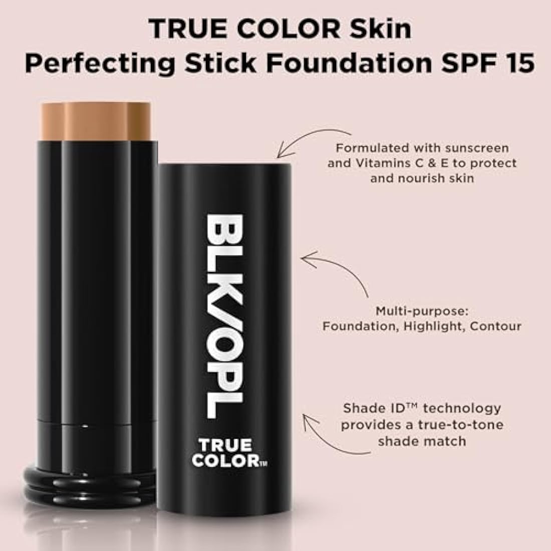 Black Opal Cream Stick Foundation – Hazelnut Full Coverage Makeup
