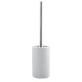 Spirella Tube Toilet Brush Set | Porcelain Matt White Bathroom Holder