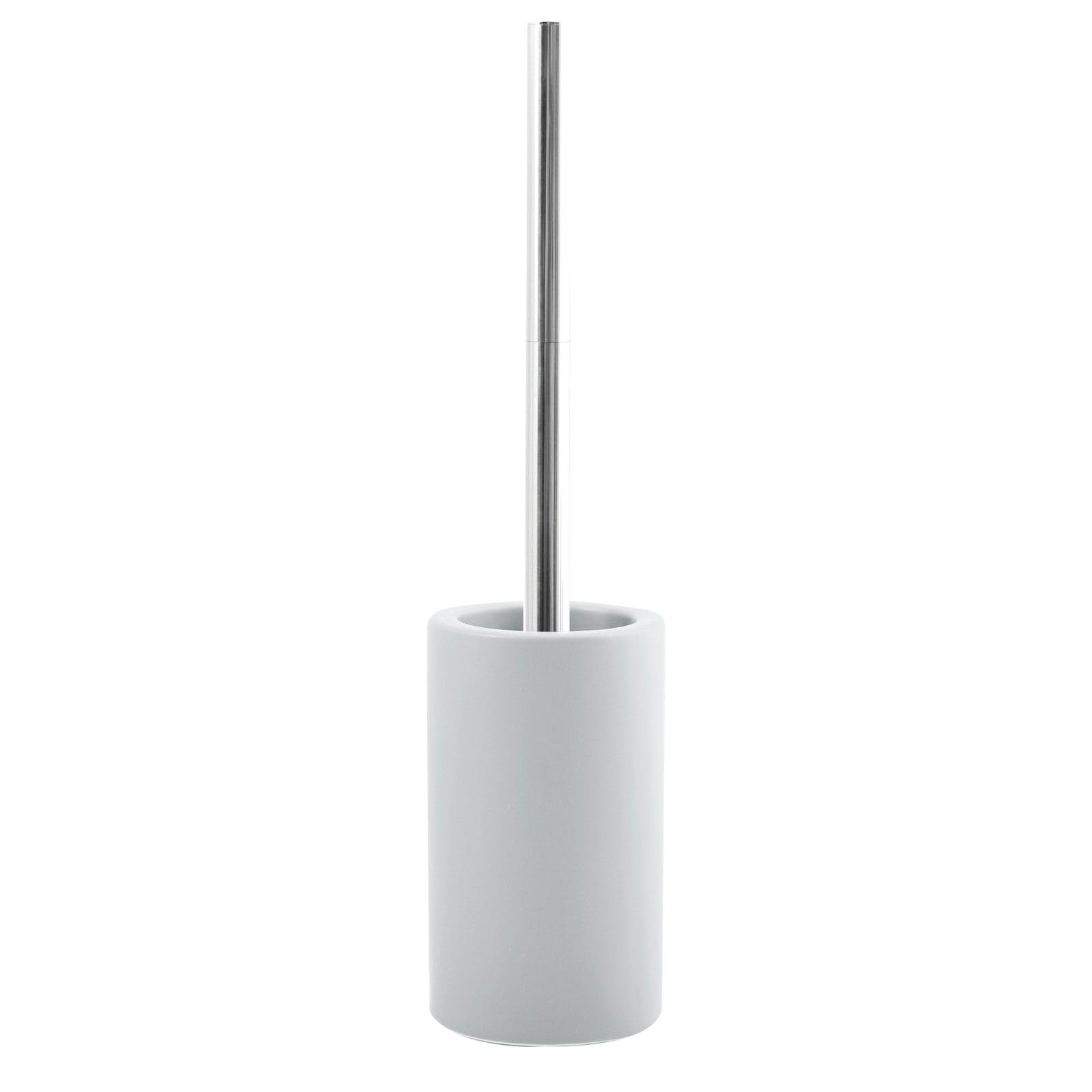 Spirella Tube Toilet Brush Set | Porcelain Matt White Bathroom Holder
