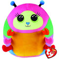 TY Squish a Boo Nessa Caterpillar Plush – 20cm Multicolor Soft Pillow