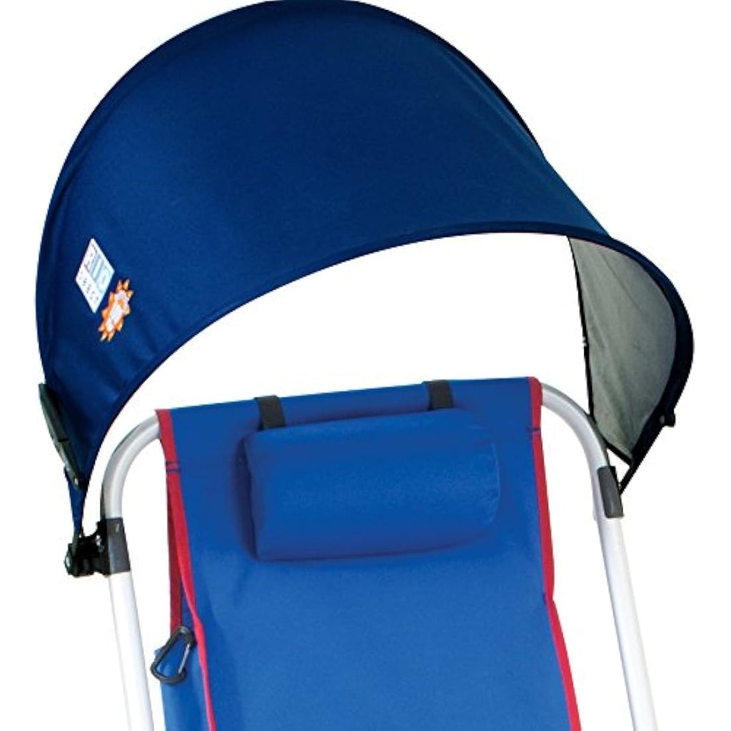 Rio Beach MyCanopy Personal Chair Sun Shade | SPF 100 UV Protection, Navy