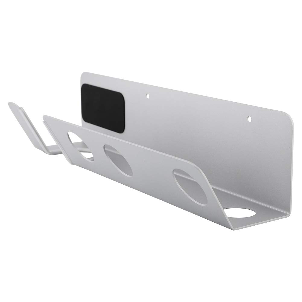 Jolof Store Magnetic Hair Dryer Holder – Stainless Steel Wall Mount