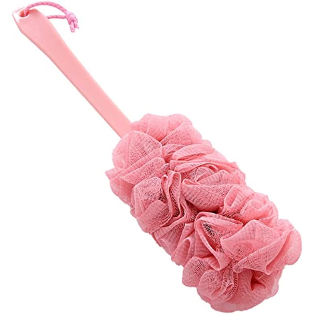 2-Pack Long Handle Back Scrubber - Exfoliating Loofah Brush