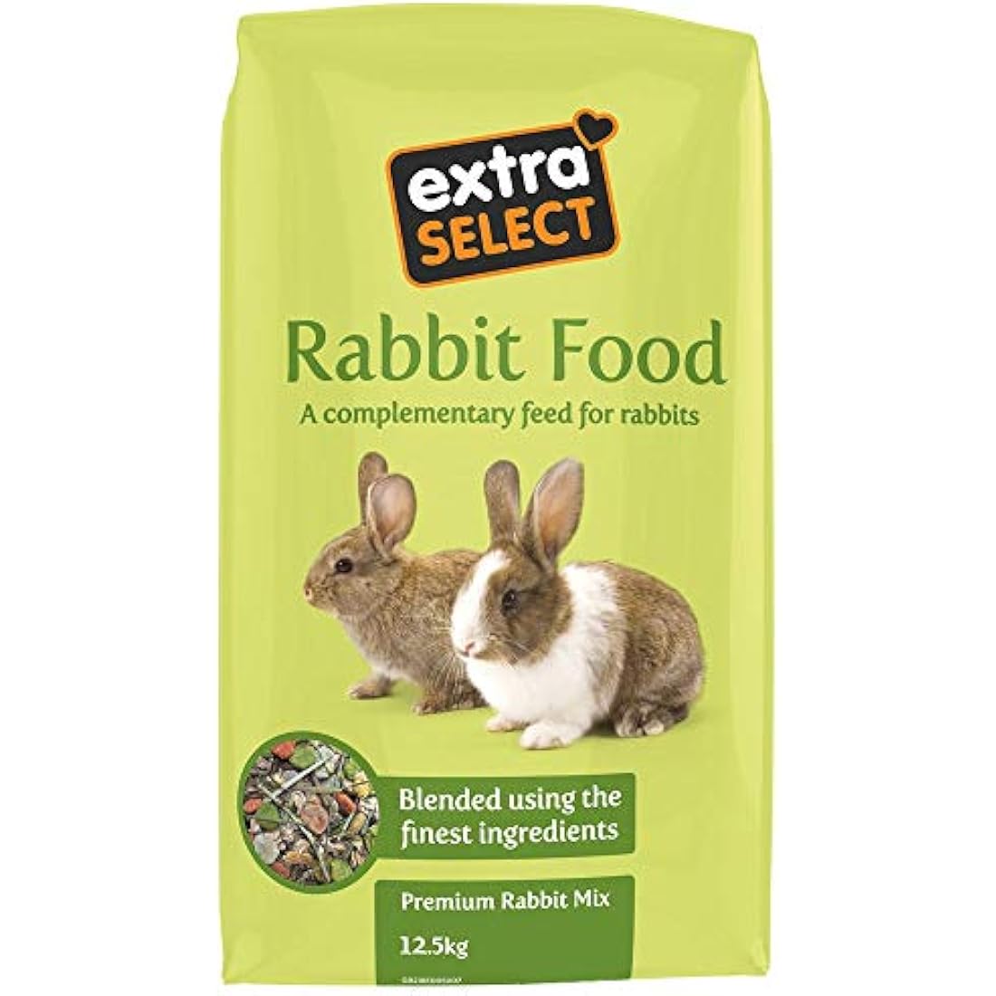 Extra Select Premium Rabbit Mix – Muesli & Forage Food - 12.5kg