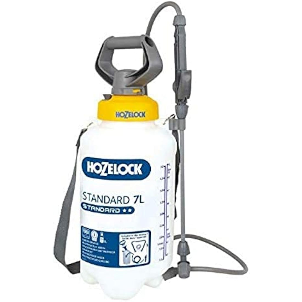 Hozelock Pressure Sprayer Standard 7L - 30cm Lance for Garden Care