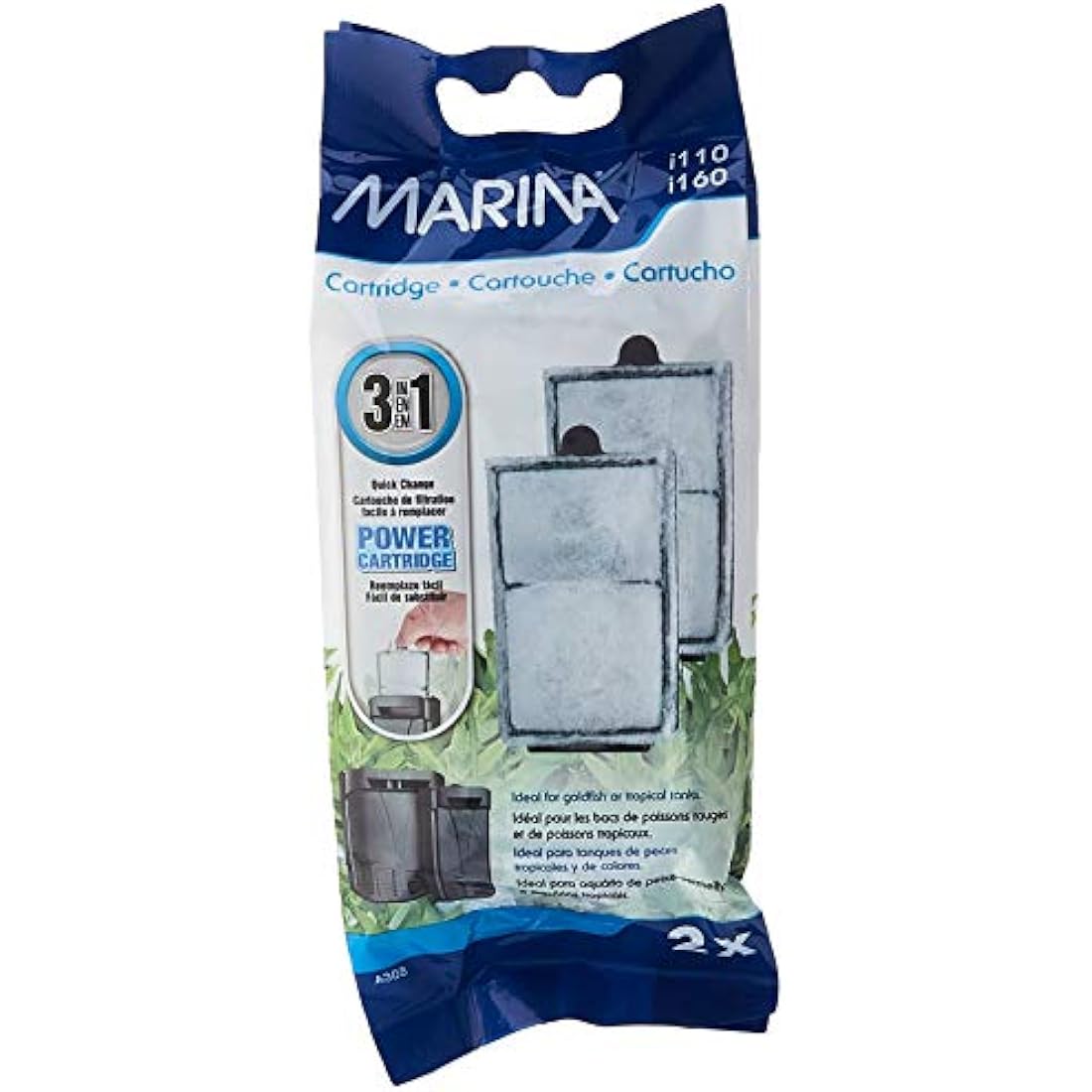 Marina i110 & i160 Replacement Filter Cartridge - Carbon & Zeolite