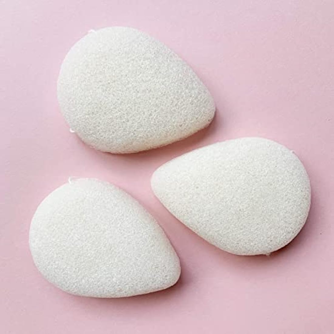 Baie Botanique Teardrop Konjac Sponge | Natural Facial Cleansing Set of 3