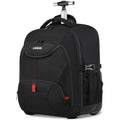 LIGSAN Rolling Laptop Backpack | 17-Inch Waterproof Travel Bag with Wheels