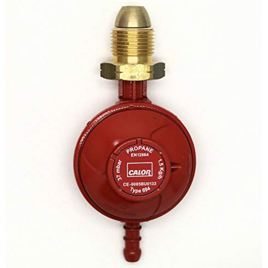 Calor Gas 37mbar Propane Screw-On Regulator for Gas Cylinders