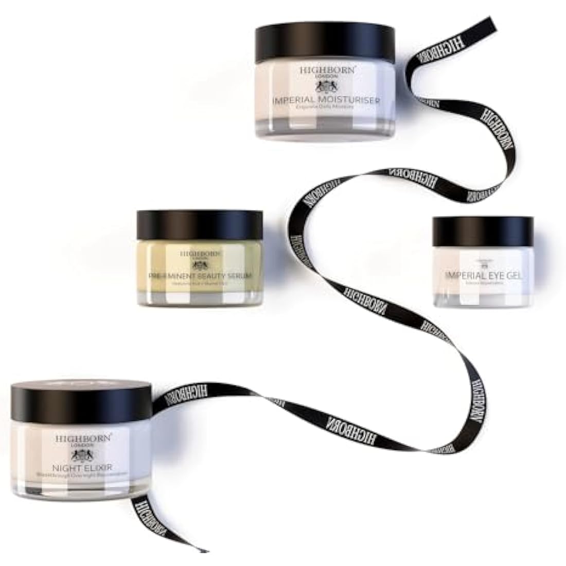 HighBorn London Anti-Aging Skincare Set | 4-Step Retinol & Collagen Kit
