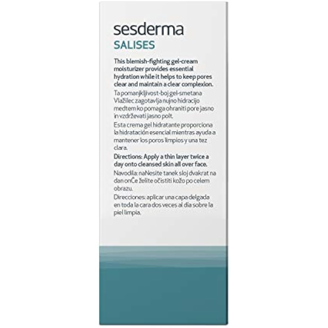 Sesderma Salises Moisturising Gel Cream – Oil-Free Acne Face Moisturiser