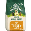 James Wellbeloved Adult Large Breed Turkey & Rice Dry Dog Food - 15kg
