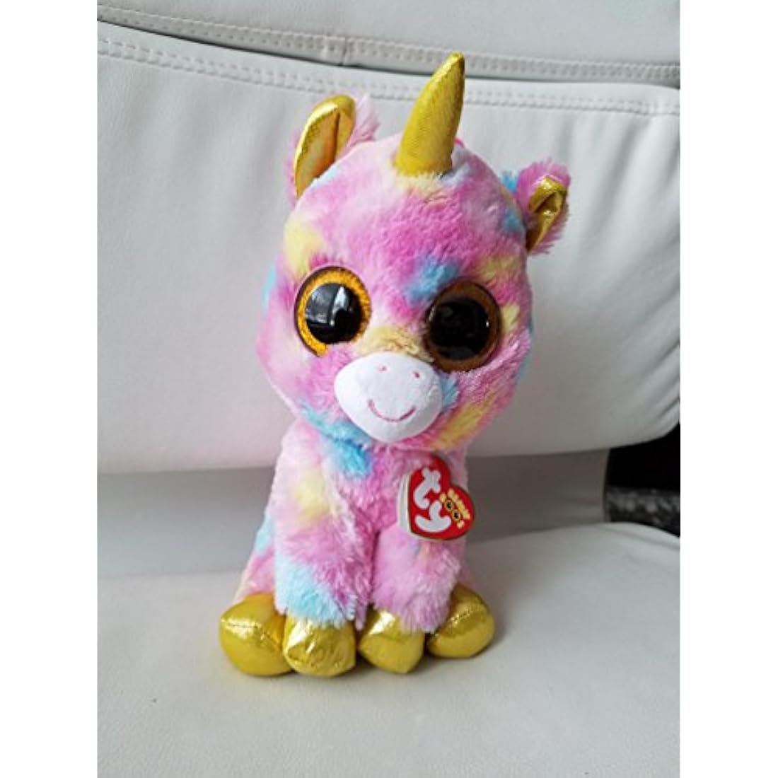 Ty Beanie Boo Buddy Fantasia Unicorn – 24cm Multicoloured Soft Plush Toy