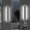 Mikeru 80cm LED Outdoor Wall Light | IP65 Waterproof Modern Sconce 2-Pack
