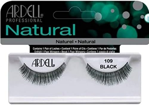 Ardell Natural False Lashes 109 – Black Eye Makeup Beauty Accessories