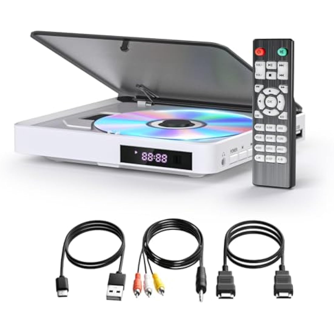 Arafuna Multi Region DVD Player – 1080P HDMI & AV Output for TV