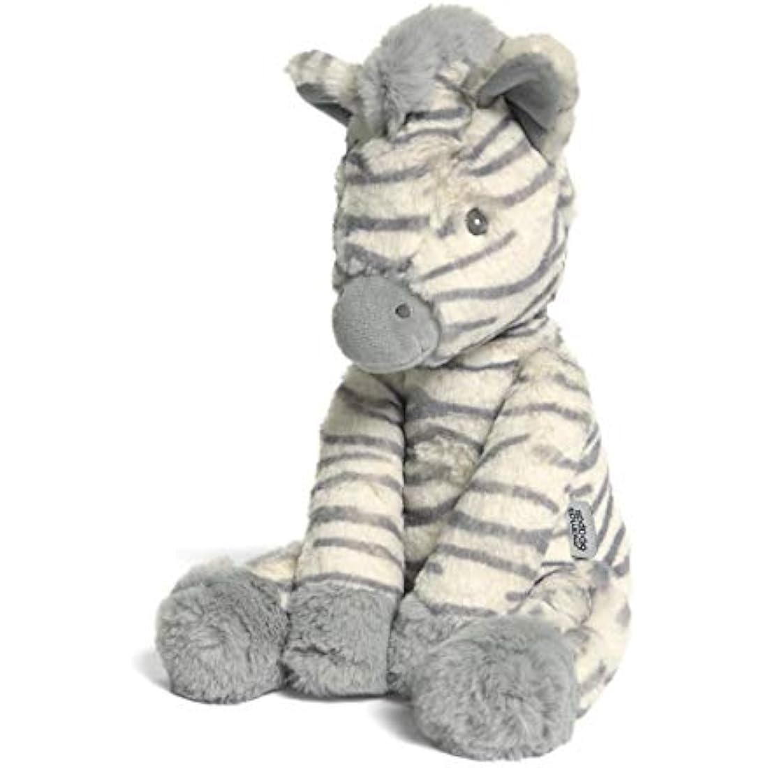 Mamas & Papas Ziggy Zebra Soft Toy – Faux Fur Plush Newborn Gift