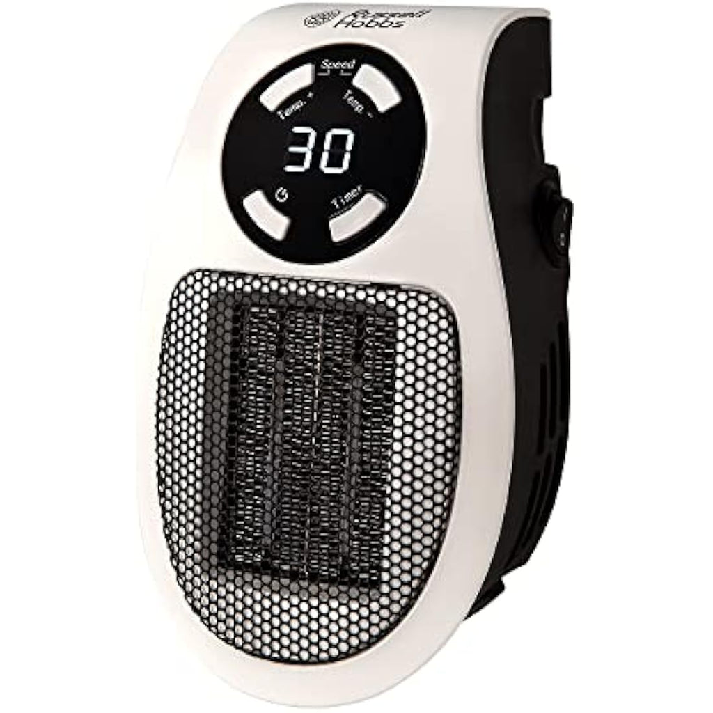 Russell Hobbs 500W Ceramic Plug-In Heater | Portable Space Heater - White