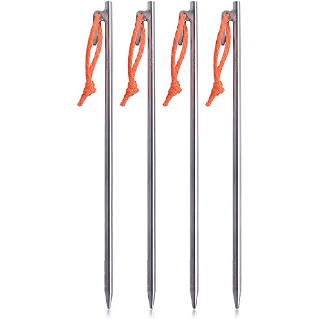 TITO Titanium Alloy Tent Stakes | 8mm x 240mm Heavy Duty Pegs