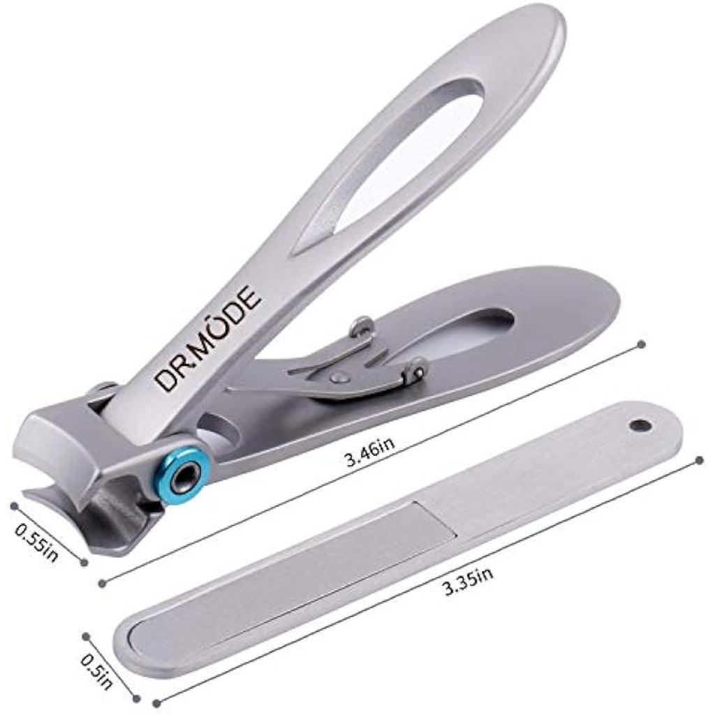 Wide Jaw Nail Clippers – Stainless Steel for Thick Nails