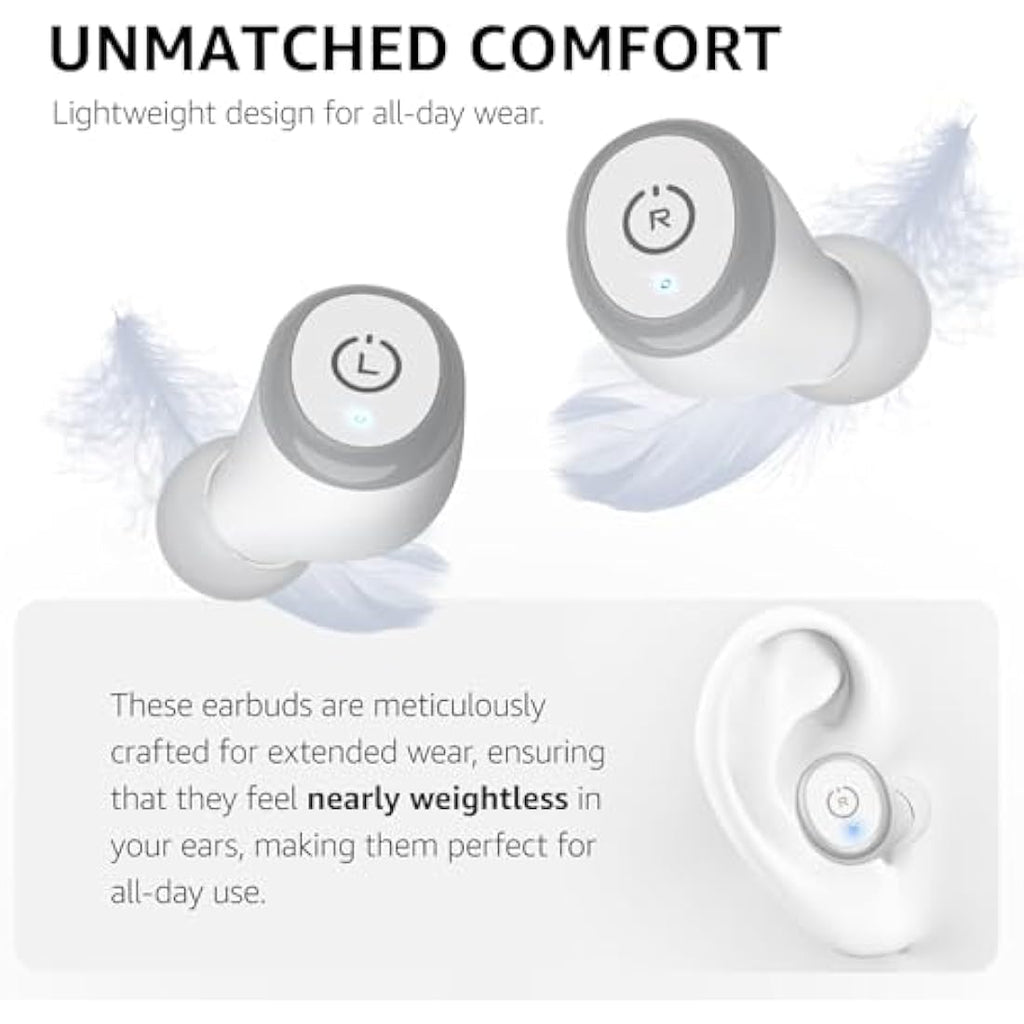 TOZO T10 Wireless Earbuds | Bluetooth 5.3 IPX8 Waterproof Headphones