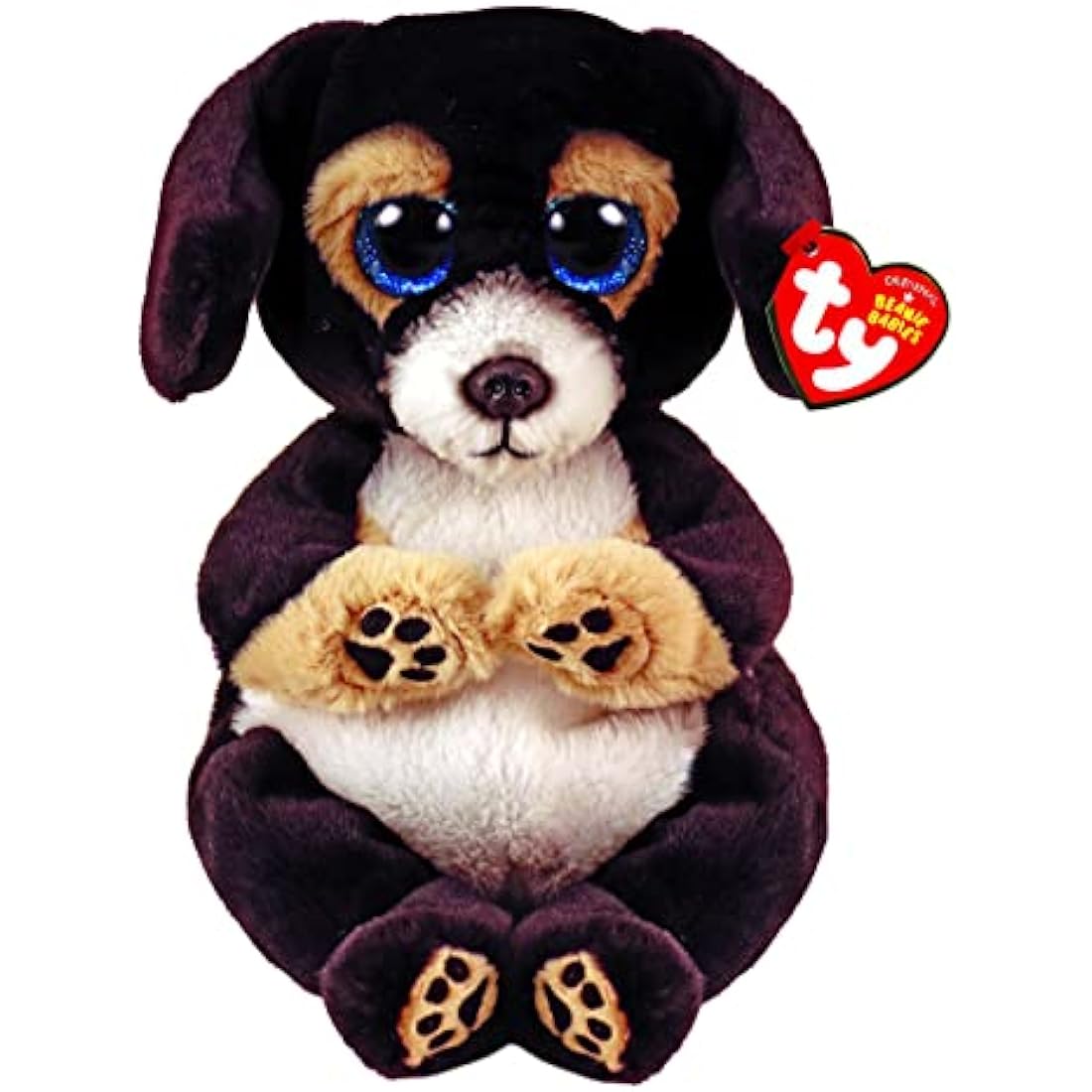TY Beanie Baby Ranger Black Dog Plush Stuffed Animal Toy – 15 CM