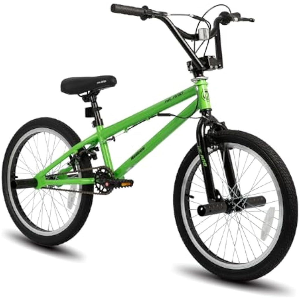 Hiland 20 Inch BMX Freestyle Bike with 360 Degree Gyro and 4 Pegs