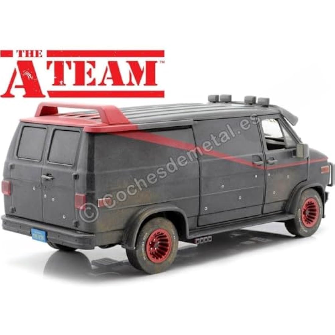 Greenlight 13567 Diecast Model Car – Black/Red Miniature Vehicle