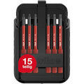 Wiha slimBit Box 6-Piece Insulated VDE Screwdriver Bit Set – 1000V AC