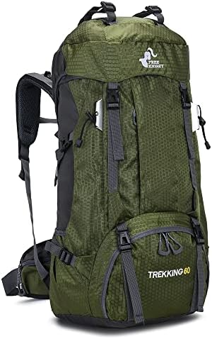 Jolof Store 60L Waterproof Hiking Backpack – Lightweight Camping Rucksack