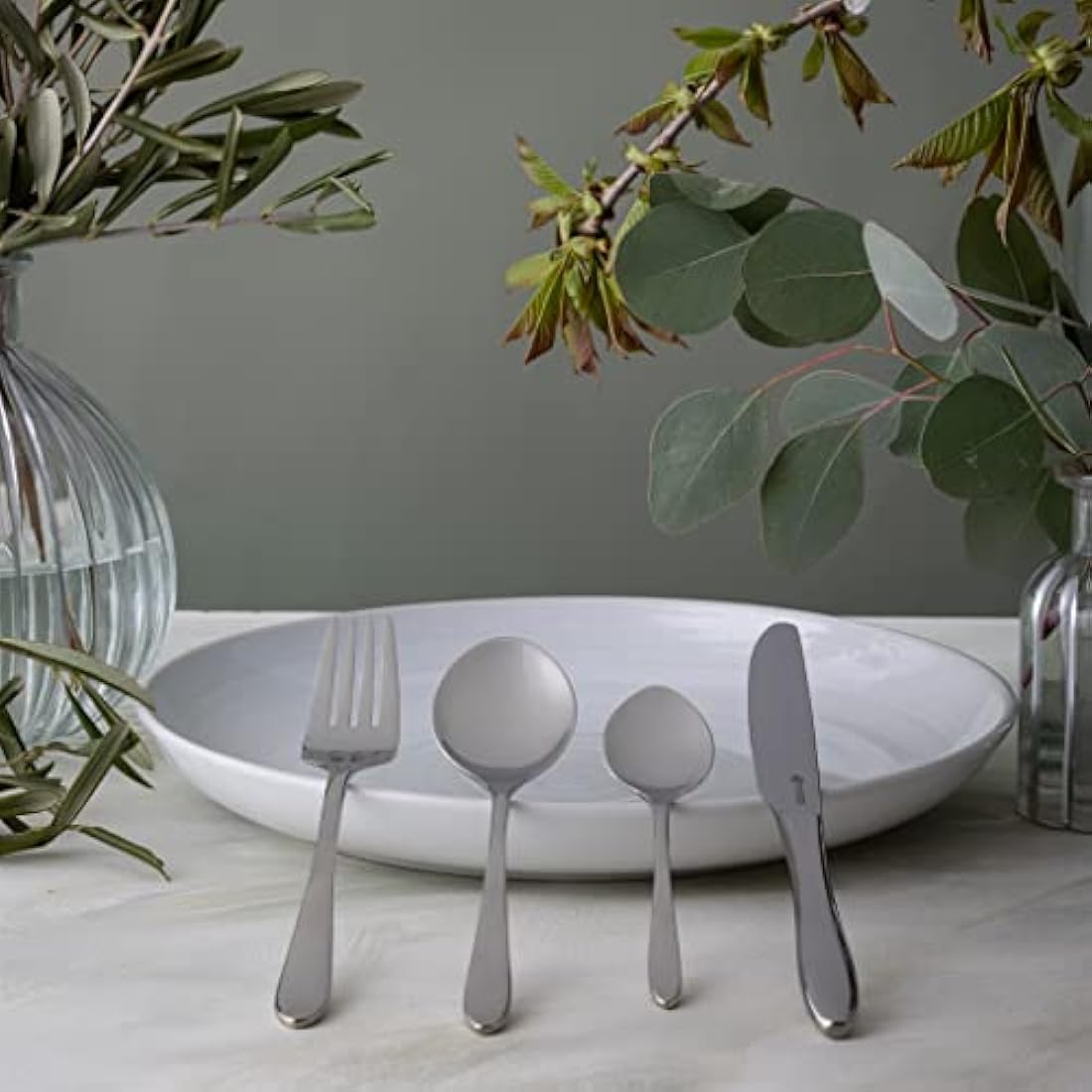 Viners Eden 24 Piece 18/10 Stainless Steel Cutlery Set - Mirror Finish