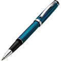 Xezo Incognito Rollerball Pen – Deep Blue Lacquer & Platinum Plating