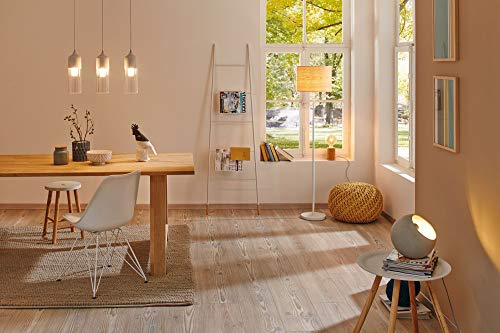 Paulmann Neordic Ingram Table Lamp – Grey Concrete Scandi Bedside Light