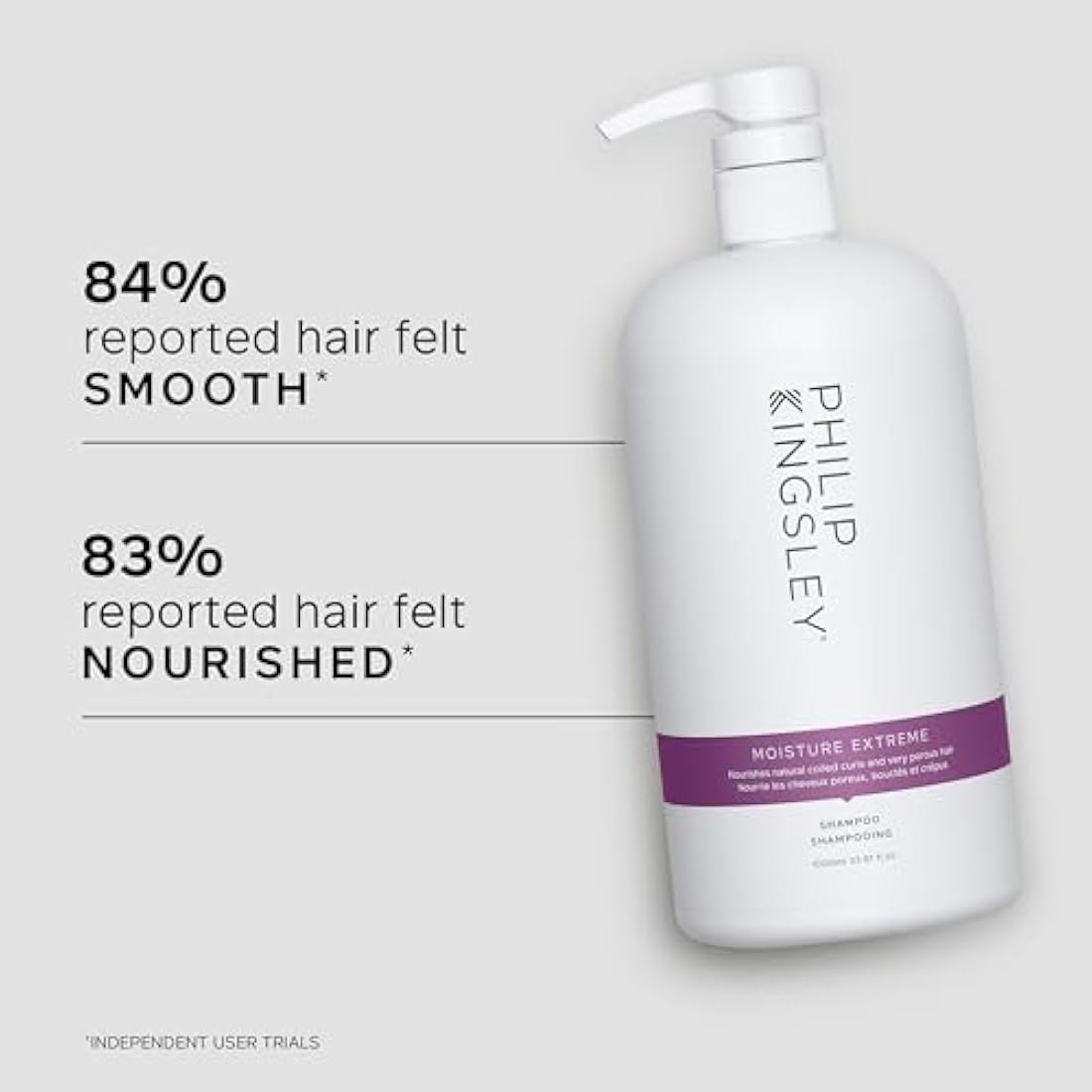 Philip Kingsley Moisture Extreme Enriching Shampoo for Curly Hair | 1000ml