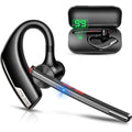 New Bee Bluetooth Headset V5.2 – Dual ENC Mic Wireless Earpiece