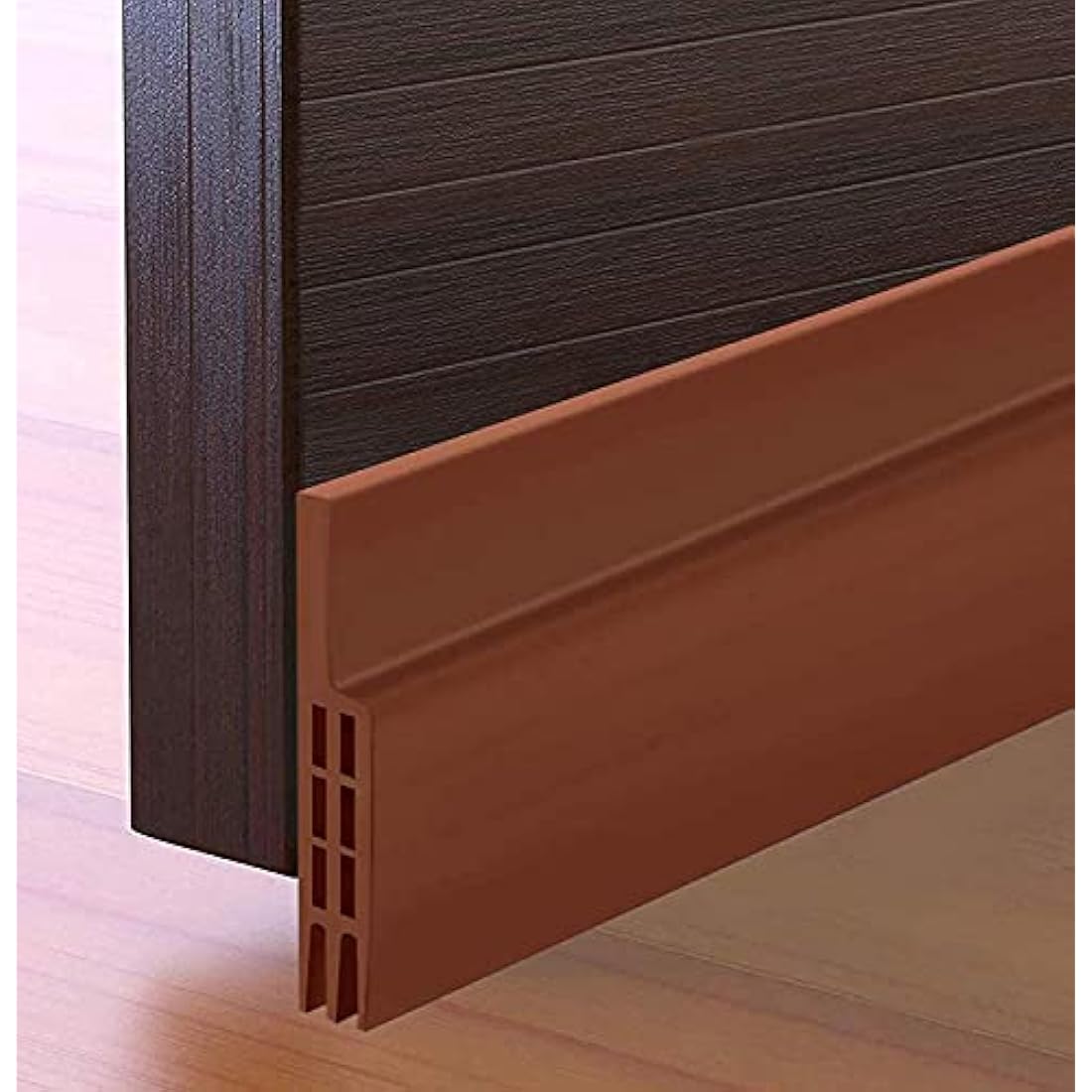 Hulameda Silicone Door Draft Excluder – 2" x 39" Adhesive Seal Strip