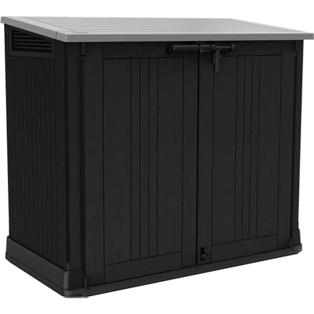 Keter Store It Out Nova Garden Storage Shed | 880L Outdoor Bin Store