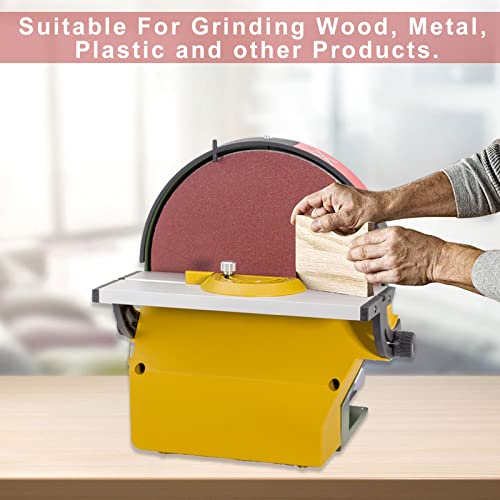 FEIHU 12 Inch Sanding Discs | 30 Pack Hook and Loop Grit Assortment