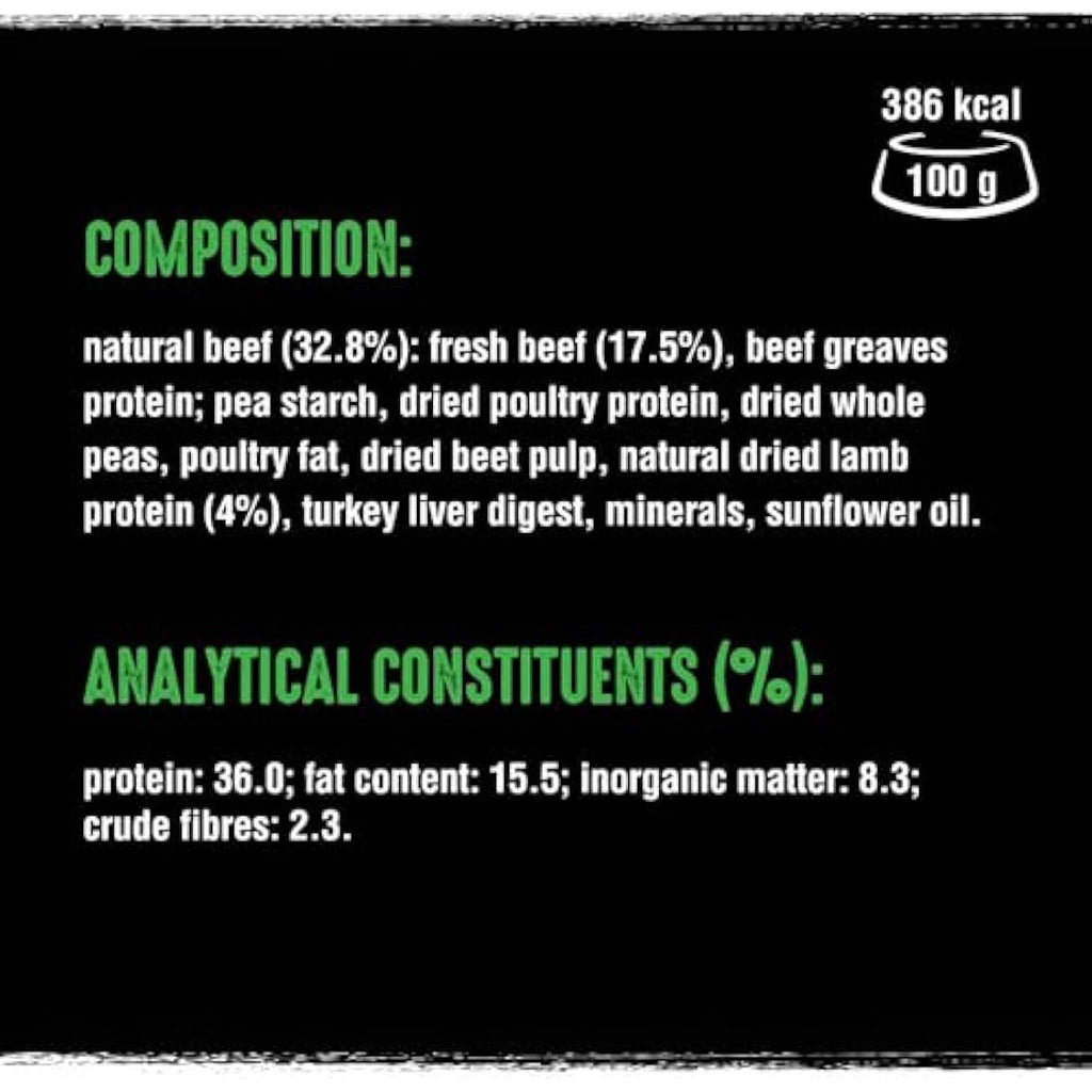 Crave High Protein Grain-Free Lamb & Beef Dry Dog Food - 3 x 2.8kg